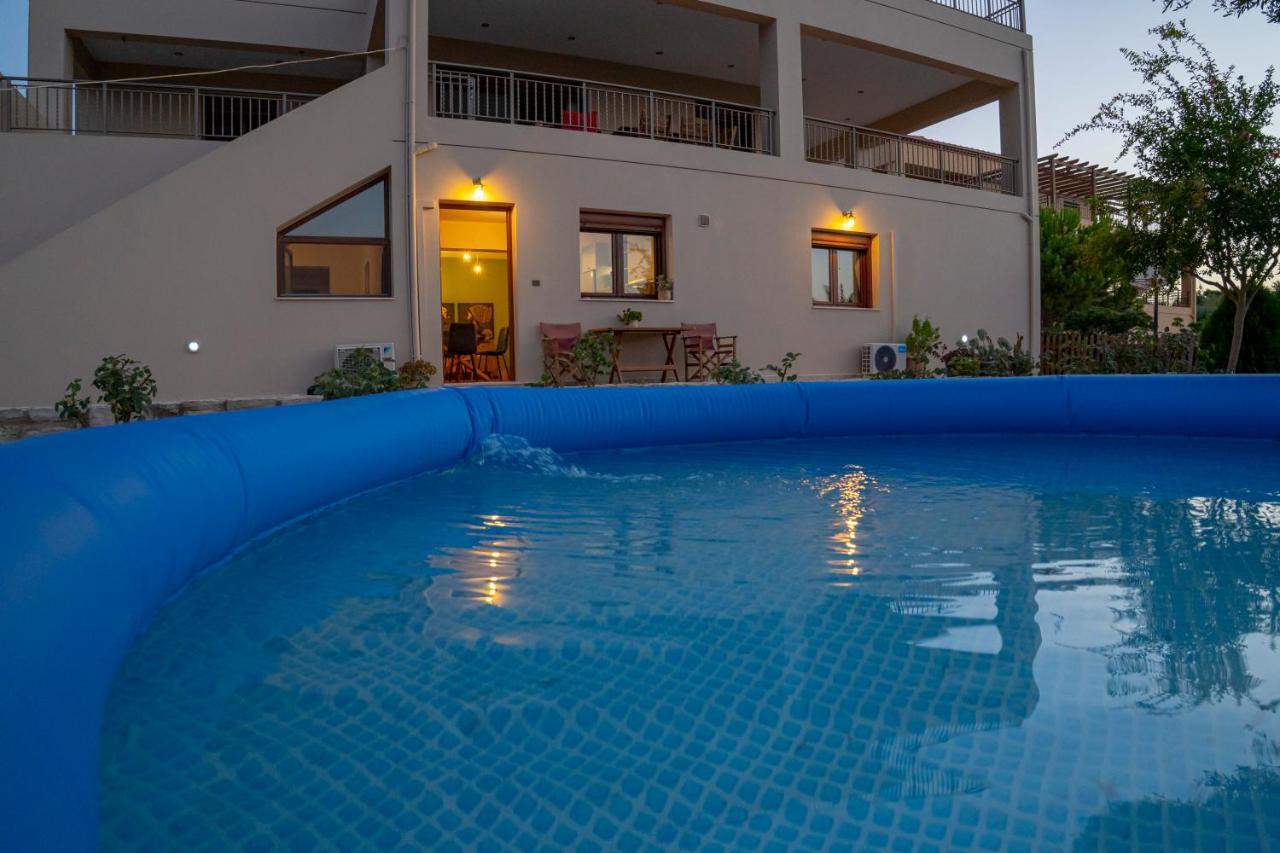 Great Sea View Apartment Kokkini Hani Eksteriør billede