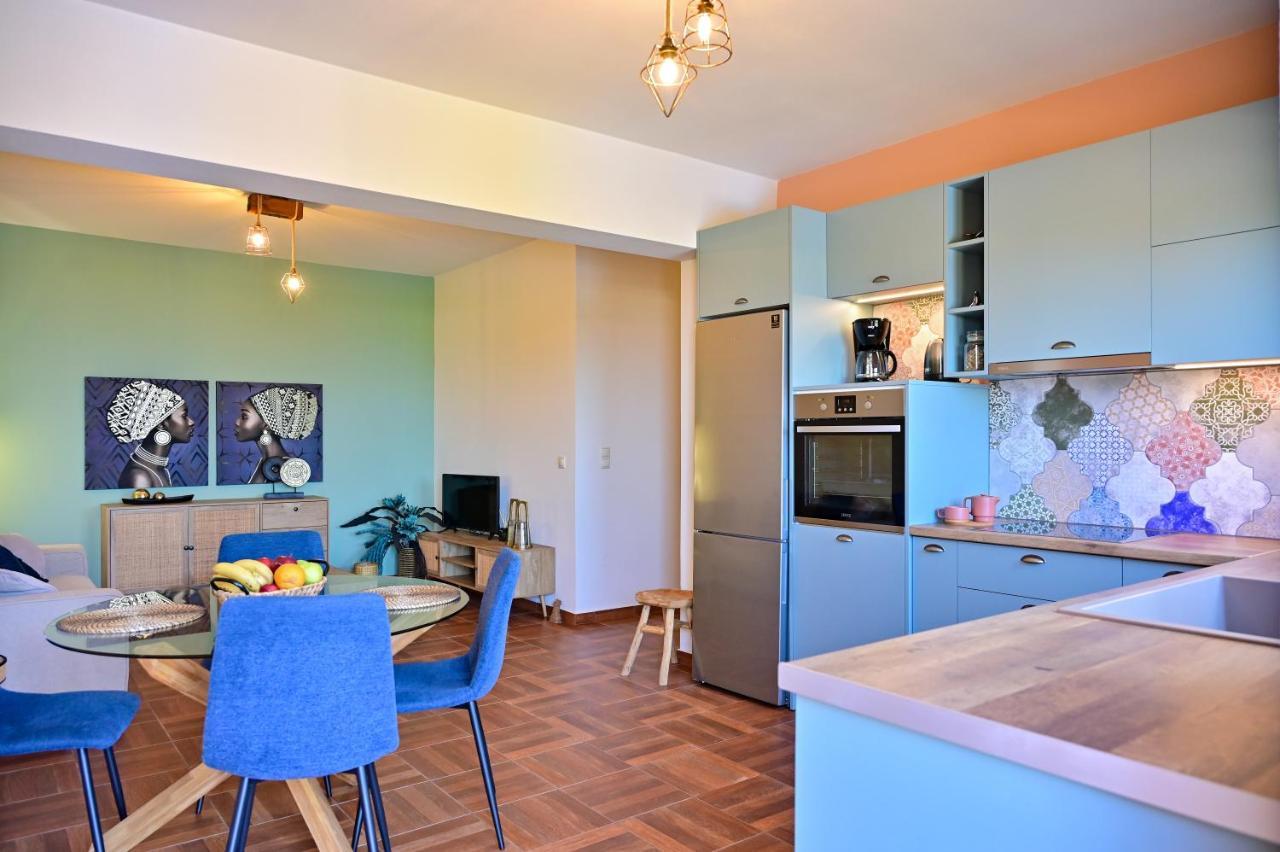 Great Sea View Apartment Kokkini Hani Eksteriør billede